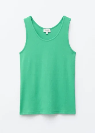 Geripptes Baumwoll-Tanktop