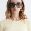 Geripptes Langarmshirt