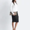 Geripptes Langarmshirt