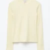 Geripptes Langarmshirt