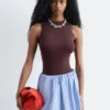 Geripptes Tanktop