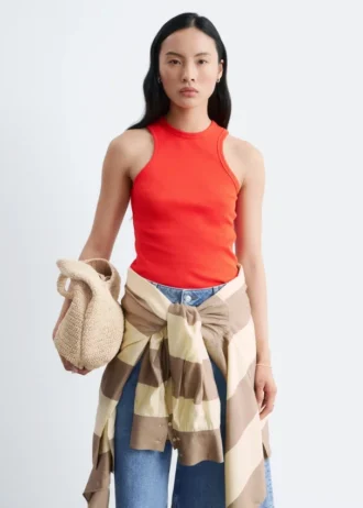 Geripptes Tanktop
