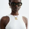 Geripptes Tanktop