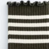 Gestreifte Socken mit Rüschen