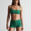 Bikini-Slip mit hoher Taille