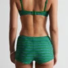 Bikini-Slip mit hoher Taille