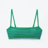 Gestreiftes Bikini-Oberteil