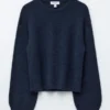 Gestrickter Alpaka-Mischung-Pullover