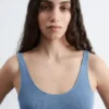 Gestricktes Tanktop mit U-Ausschnitt