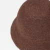 Gewebter Stroh-Bucket-Hut
