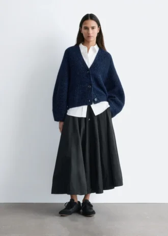 Grob gestrickter Cardigan