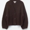 Grob gestrickter Cardigan