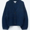 Grob gestrickter Cardigan