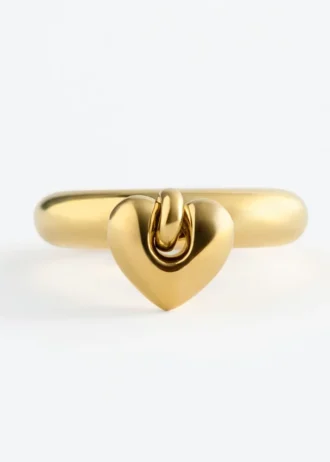 Herz-Anhänger-Ring