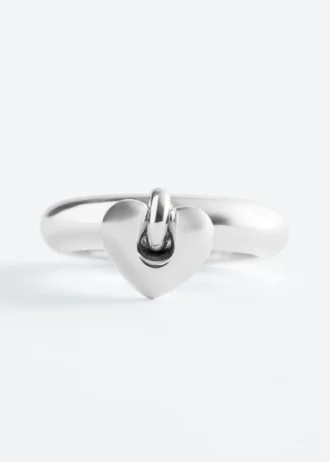 Herz-Anhänger-Ring
