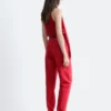 High-Waist-Jeans mit schmal zulaufendem Bein