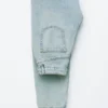 High-Waist-Jeans mit schmal zulaufendem Bein