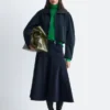 Jacke mit skulpturalen Ärmeln