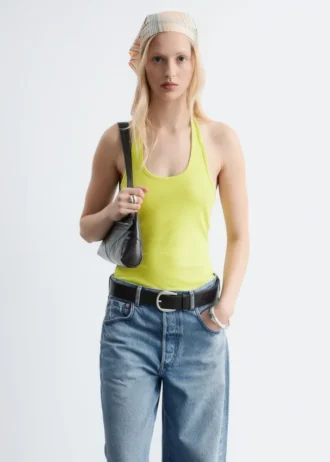 Jersey-Bodysuit mit Neckholder