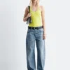 Jersey-Bodysuit mit Neckholder