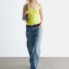 Jersey-Bodysuit mit Neckholder