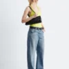Jersey-Bodysuit mit Neckholder