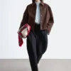 Kastenförmige Jacke