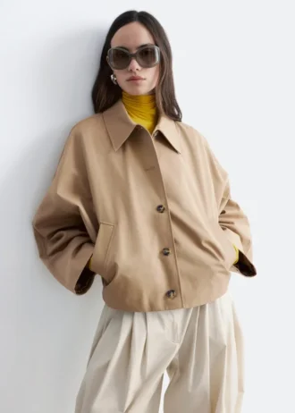 Kastenförmige Jacke
