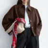 Kastenförmige Jacke