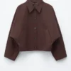 Kastenförmige Jacke