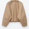 Kastenförmige Jacke