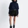 Kastenförmiger Rollkragenpullover