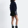 Kastenförmiger Rollkragenpullover