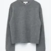 Kastenförmiger Strickpullover