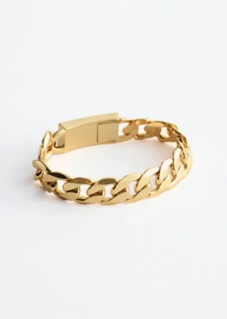 Kettenarmband mit klobigen Gliedern