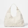 Kleine Denim-Tote Bag mit Applikationen