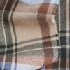 Knie-langer Tartan-Wickelrock