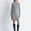 Kniehohe Nappa-Sock-Stiefel