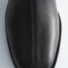 Kniehohe Nappa-Sock-Stiefel