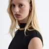 Midikleid mit Wickelausschnitt