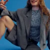 Kürzer Oversize-Blazer