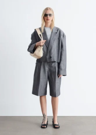 Kürzer Oversize-Blazer