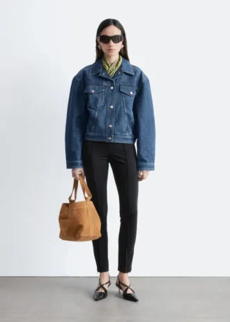 Kurze Jeansjacke
