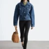 Kurze Jeansjacke