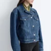 Kurze Jeansjacke