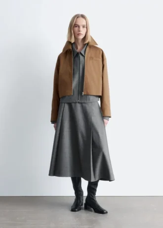 Kurze Twill-Jacke