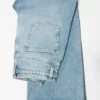 Kurze Wide-Leg-Jeans