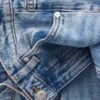 Kurze Wide-Leg-Jeans