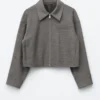 Kurze Wolljacke