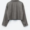 Kurze Wolljacke